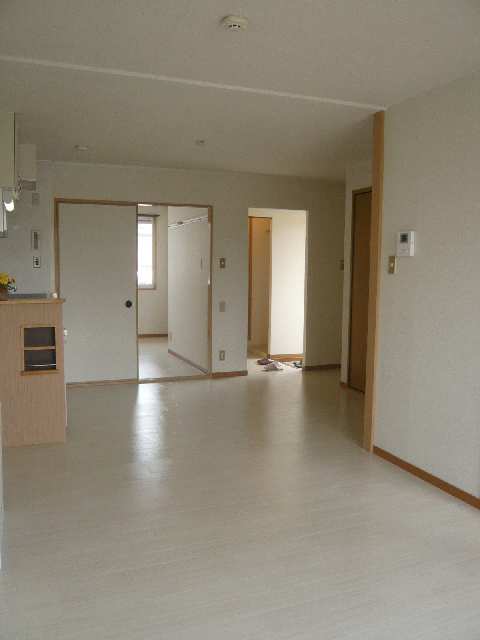 リビング南から