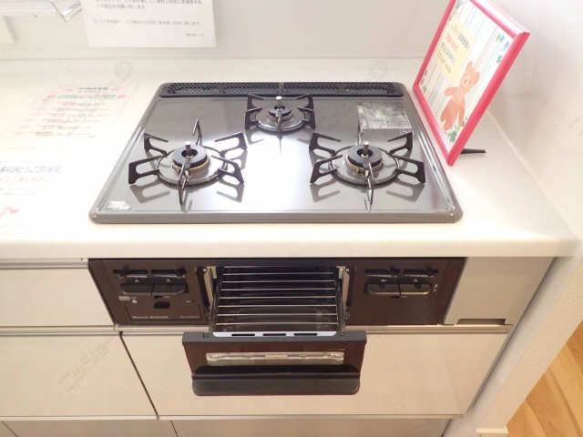 ３口ガスコンロ（グリル付）