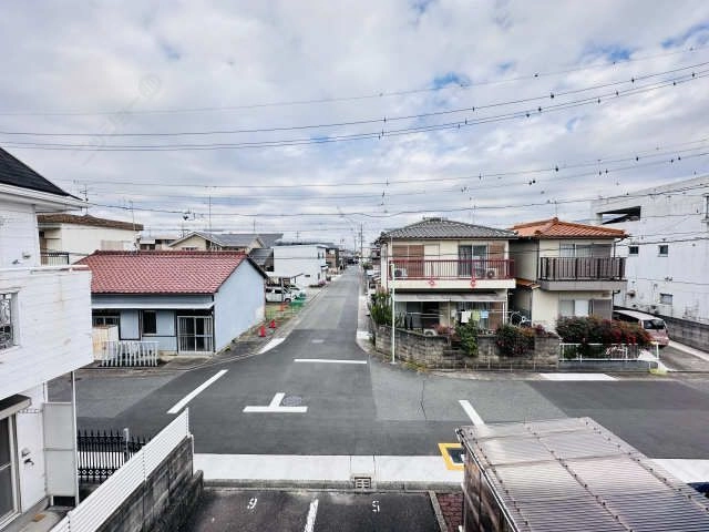 北側和室からの眺望