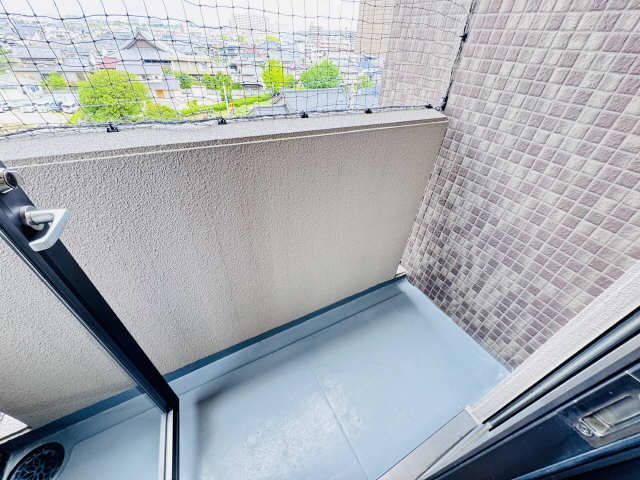 北側バルコニー