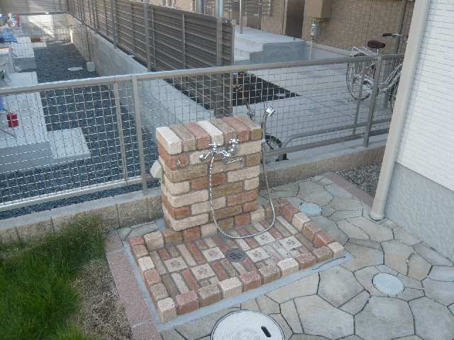 ペット足洗場
