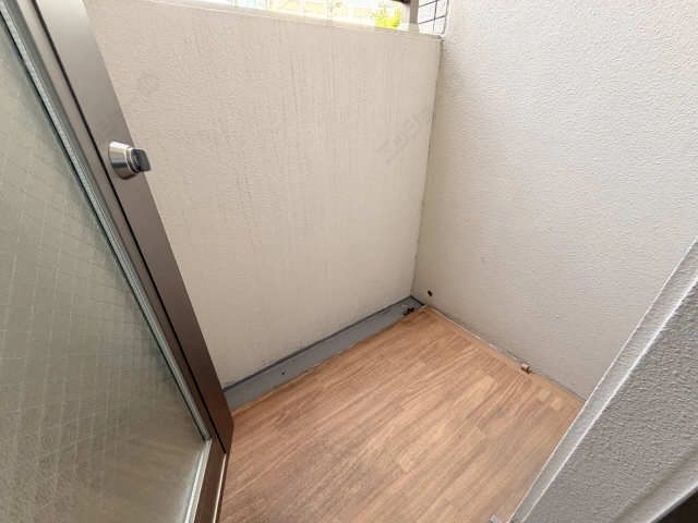 北側バルコニー