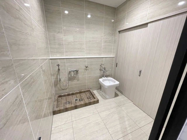 ペット用足洗い場