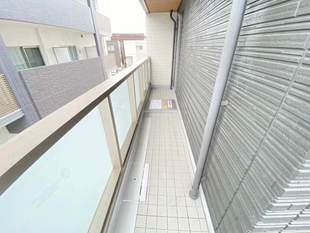 バルコニー北西