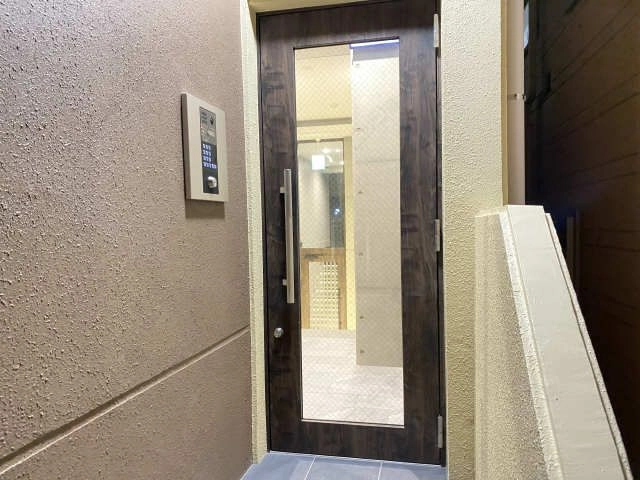 オートロック（北側　夜間）