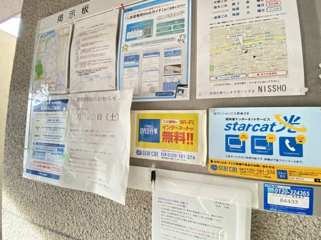 無料インターネッ導入済