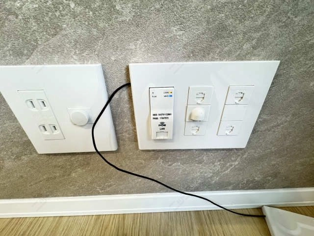 無料インターネット導入済