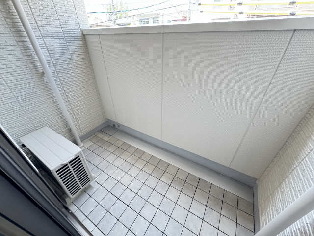 北側バルコニー