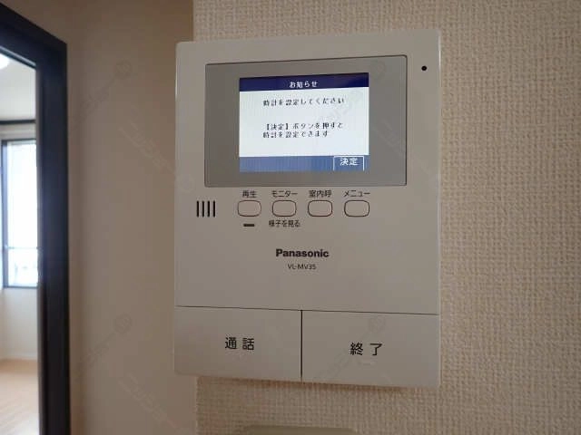 モニター付きインターホン