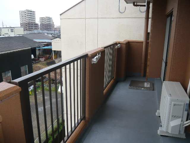 南側ベランダ