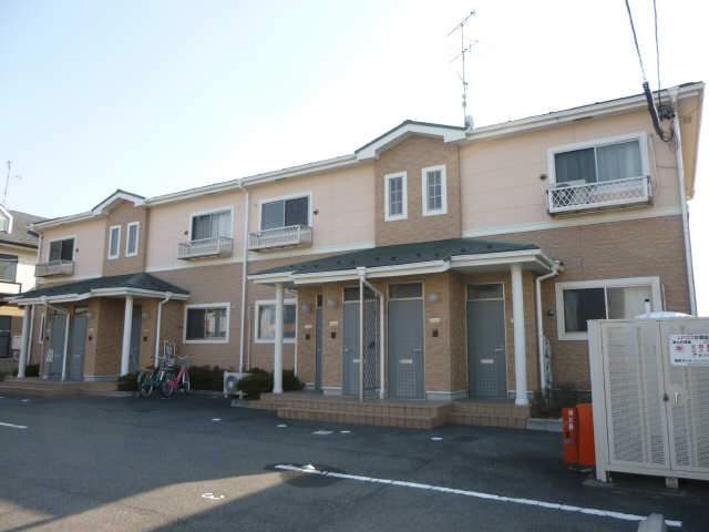 建物北側