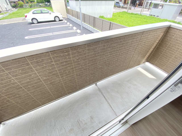北側バルコニー