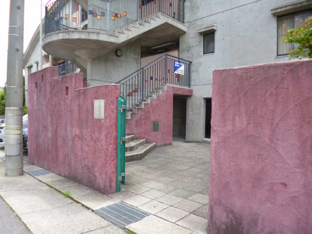 マンション入口