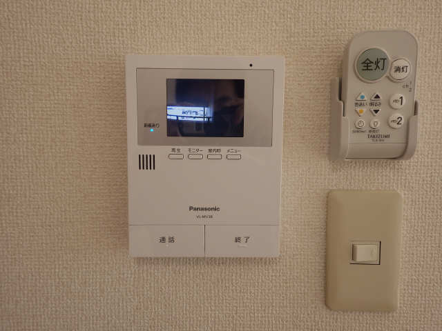 モニター付きインターホン