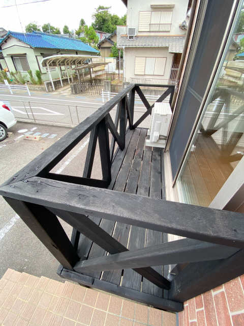 ウッドデッキ