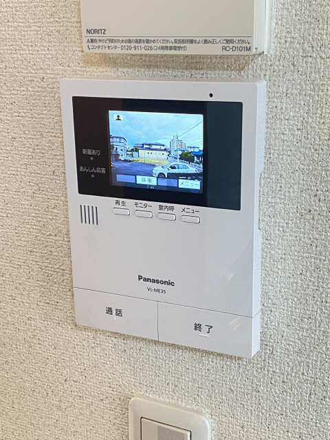 モニター付きインターホン