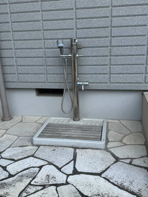 ペット足洗い場