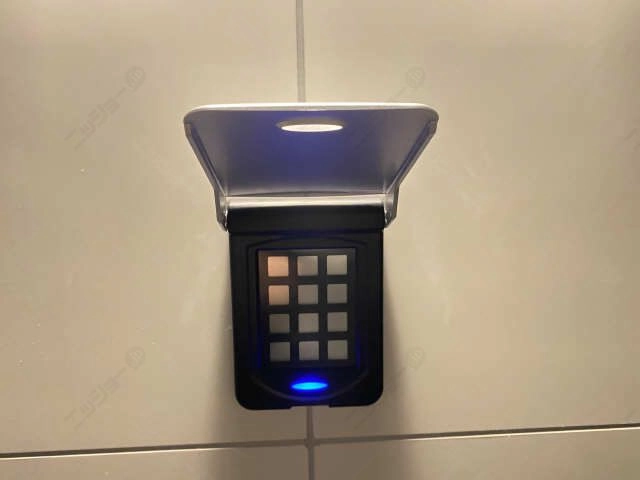 駐輪場用エントランス開錠パネル