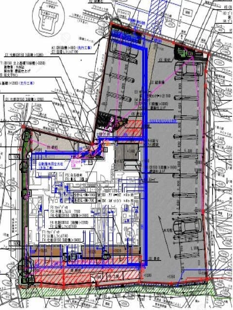 駐車場配置図