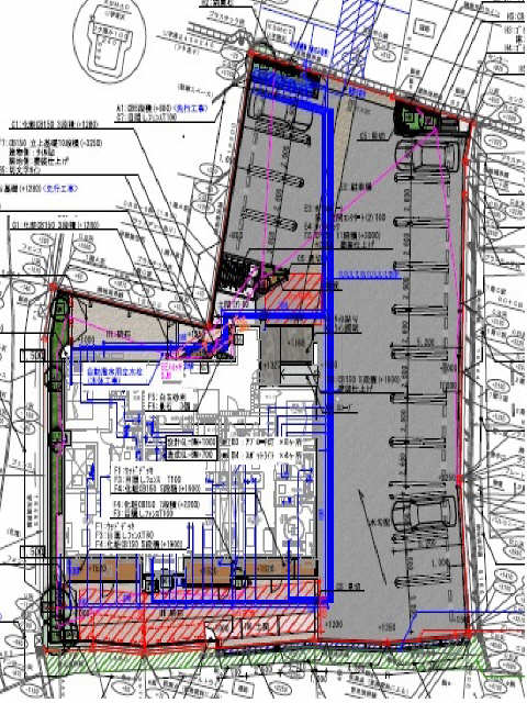 駐車場配置図