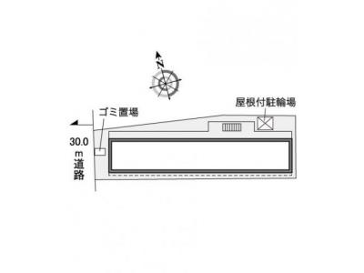 レオパレスマカービルシャナ 1階 駐車場