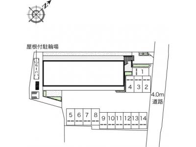 レオパレス槙 2階 駐車場