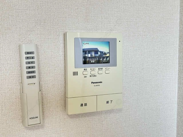 モニター付きインターホン