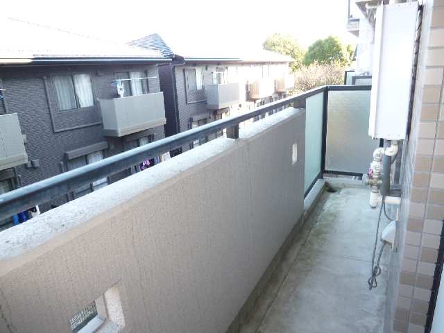 北側ベランダ