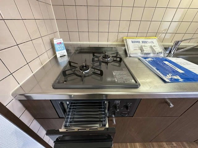 グリル付きコンロ