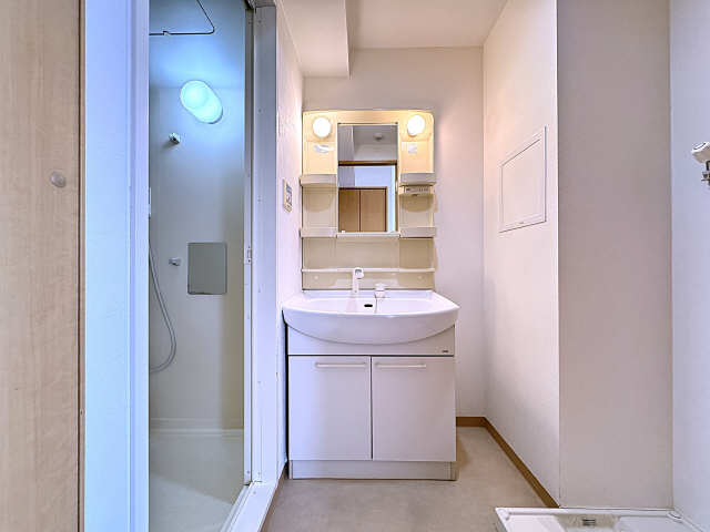 シャワー付洗面台