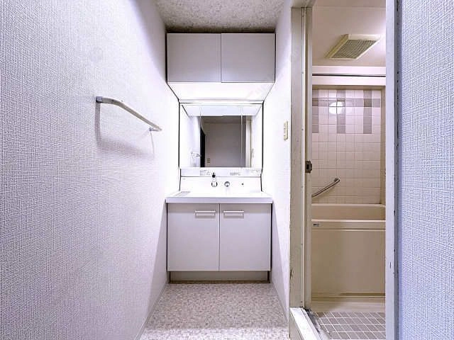 シャワー付洗面台