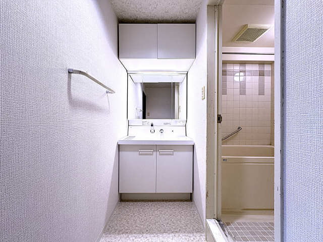 シャワー付洗面台