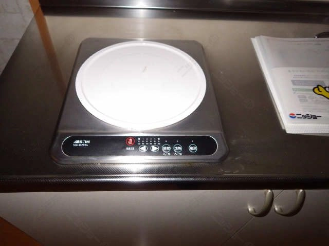 １口電気コンロ