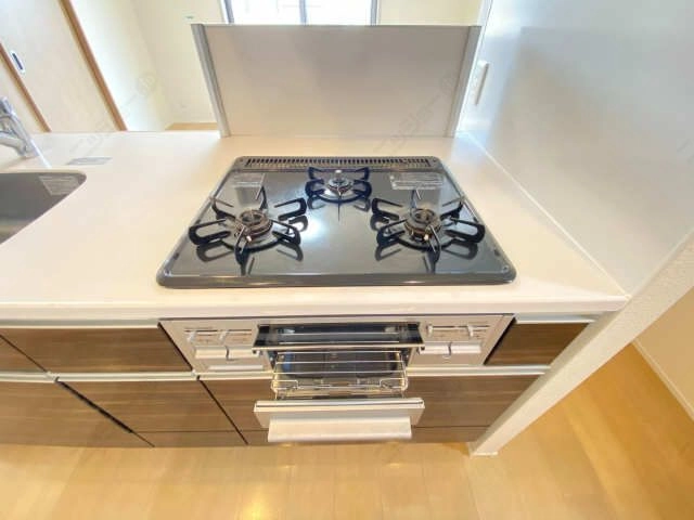 グリル付きコンロ