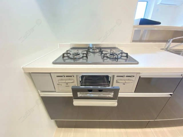 グリル付きコンロ
