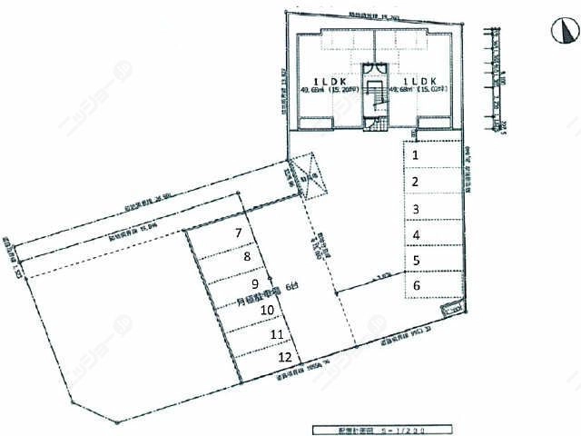駐車場配置図