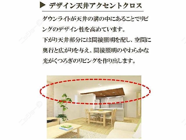 デザイン天井 イメージ図