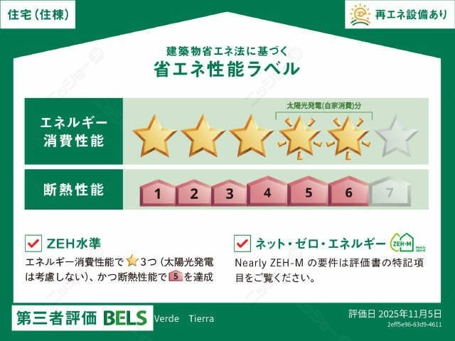 省エネ性能ラベル（住棟）