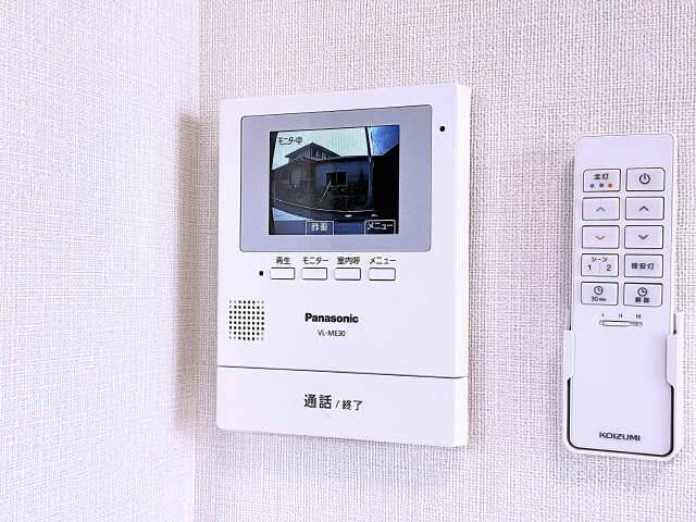 モニター付きインターホン