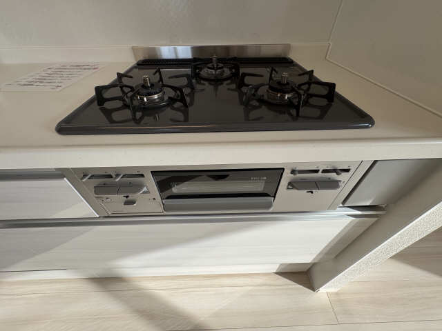 ガスコンロ3口グリル付き