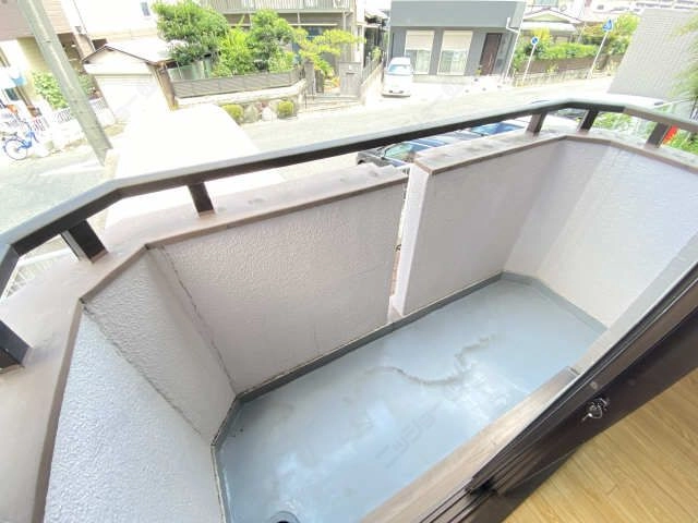 北側バルコニー