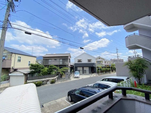 北側バルコニー眺望