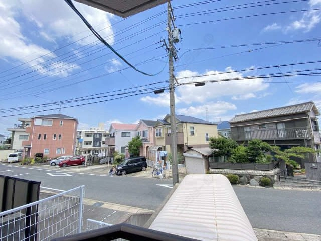 北側バルコニー眺望