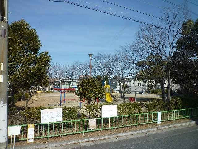 目の前の公園