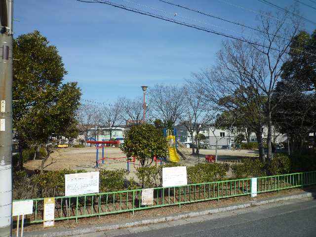 目の前の公園