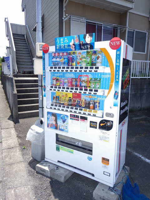 敷地内自販機