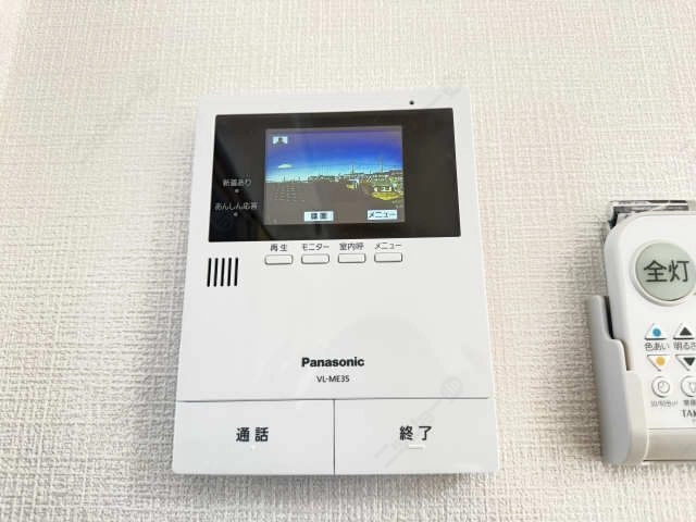 モニター付きインターホン
