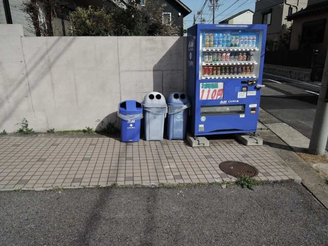 敷地内の自販機
