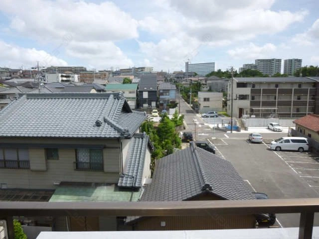 ベランダからの景色