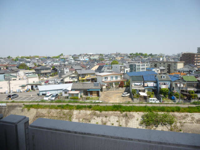 北側ベランダからの眺望